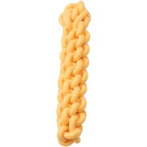 SPOT Knot-ical Tuff Stick - Braided Rope Dog Toy, Tight Weave Nautical Rope Fetch and Tug Toy, Great for Moderate Chewers, Medium Sized Dog Breeds - 10in, One Toy, Assorted Colors