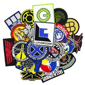 20pcs Halloween Costume Cosplay Mixed Movie TV Series Embroidered Iron On Patches