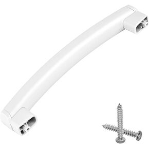 Upgraded WB15X10278 AP5790517 Microwave Door Handle Replacement Compatible with GE Microwave Handle JNM3161MF1SA JNM3161RF2SS JVM3160RF3SS JVM3160RF4SS JVM3160RF5SS Microwave/Hood Combo Parts