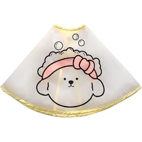 Dogs Slicker Cover-up for Dogs Waterproof Cloak Surround Clothes Cat Pet Cloak Make Grooming Easy Pet Supplies