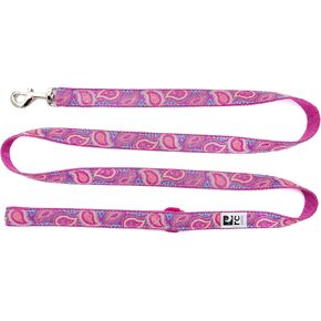 RC Pets 3/4" x 6 ft Dog Leash, Bright Paisley