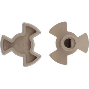 Microwave Oven Turntable Roller Guide Support, Glass Tray Drive Coupling Replacement,for Kitchen Microwave, High Temperature Resistance,Shaft Length - 0.59"(2PCS)