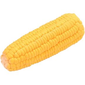 Yellow Pet Dog Puppy Latex Corn Shape Squeaky Bite-Resistant Interactive Play Chew Toy Pet Supplies Dog Toy Corn, Corn Toy, Dog Toys Aggressive Chewers for Small/Medium/Large Dog, Dog Squeak Toys