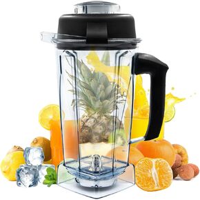 بديل إبريق خلاط تريتان كوبوليستر فيتاميكس 5200 5000 6300 7500 Pro500 750، Vita-Prep VM0101، VM0102، VM0103، سلسلة Classic/Explorian/Commercial، إلخ. مع ضمان لمدة 3 سنوات in Kuwait