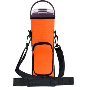 Storage bag for Hand Blender sleeve case with Shoulder Strap and Accessory Pocket for Ninja BC151NV/BC151BK/BC51NV/BC151CR/BC151EM/BC151PR/BC155PS 18oz Blast Portable Blender