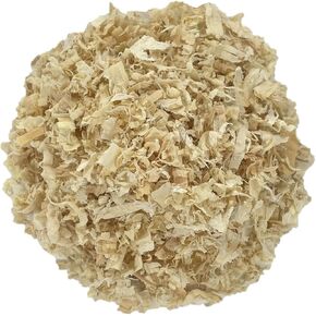 Pine Shaving Flakes for Animal Bedding, Plant Topper, Home Decor, Chicken Nesting - 3lb
