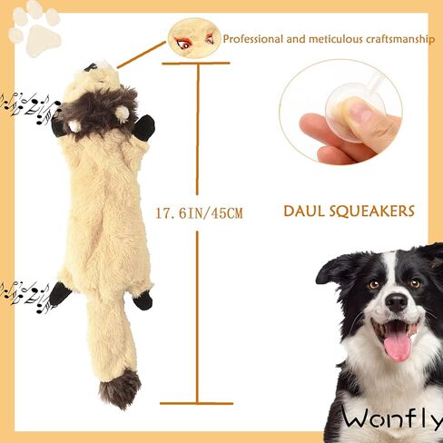 Indestructible Dog Chew Toys, 8inch Dog Squeak Toys for Large Dogs Aggressive Chewer in Saudi Arabia