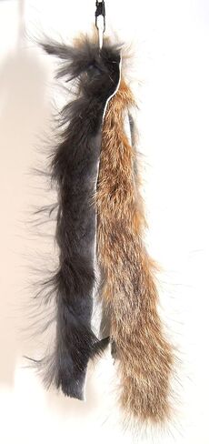 Ribbon, Leather and Fur Attachment Cat Toys - Fit Wildcat and Popular Bird and Catcher Type Wands/Poles (Rabbit Fur Chaser) in Saudi Arabia