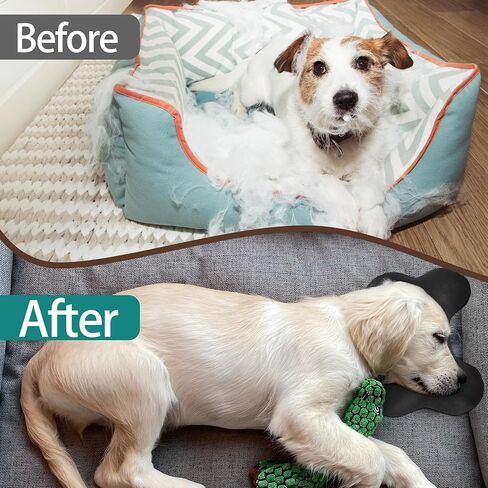 HOMBYS Extra Large Dog Bite Pillow for Aggressive Chewers & Puppy Training Teeth, Chewproof Dog Claming Pillow Toy for Anxiety Relief, Washable Pet Pillow for Cats & Dogs,Tough & Indestructible in Saudi Arabia