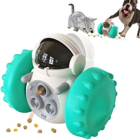 Interactive Dog Toys,Dog Toys,Small Dog Toys and Cat Toys,Dog Toys to Keep Them Busy,Treat Dispensing Dog Toys,Brain stimulating,Great Alternative for Enrichment,Blue in Saudi Arabia