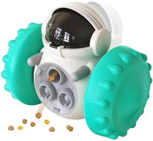 Interactive Dog Toys,Dog Toys,Small Dog Toys and Cat Toys,Dog Toys to Keep Them Busy,Treat Dispensing Dog Toys,Brain stimulating,Great Alternative for Enrichment,Blue in Saudi Arabia