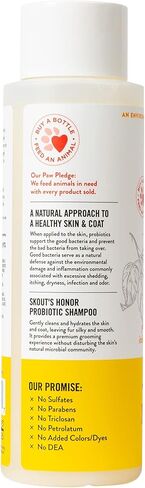 شامبو Skout's Honor Probiotic للحيوانات الأليفة (زهر العسل) للحصول على بشرة ومعطف أكثر صحة in Kuwait