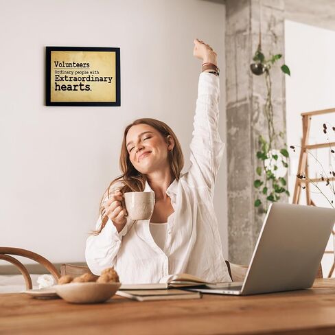 أشخاص عاديون - اقتباسات ملهمة لديكور الحائط، طباعة فنية جدارية تحفيزية عتيقة مثالية لديكور غرفة المعيشة، أو ديكور المكتب، أو ديكور المنزل، أو ديكور الغرفة الجمالي، غير مؤطرة - 10x8 in Saudi Arabia