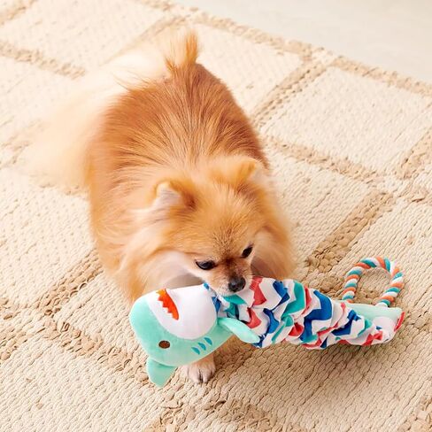 NAKAMA Dog Toys Stretchi Dotchi-Shark for Small to Medium Dogs in Saudi Arabia