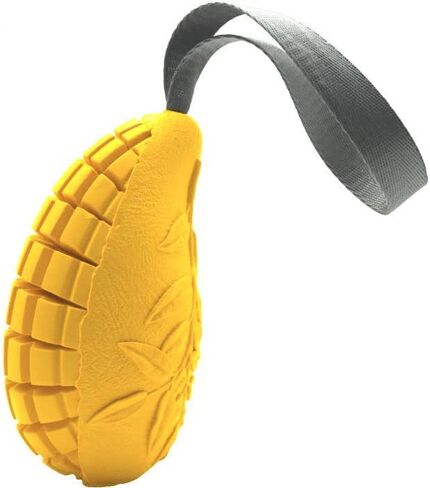HS HERM. SPRENGER GERMANY Mango Chew Toy, Large, Natural Rubber Dog Chew Toy for Aggressive Chewers, Treat Dispenser, Dental Teeth Cleaning Chew Toys for Small Medium Large Breeds in Saudi Arabia