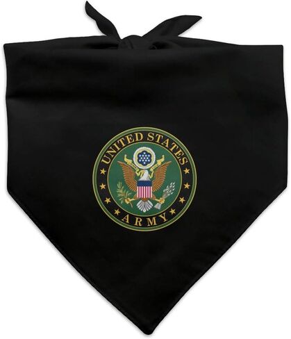U.S. Army United States Army Eagle Logo Dog Pet Bandana in Saudi Arabia