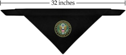 U.S. Army United States Army Eagle Logo Dog Pet Bandana in Saudi Arabia