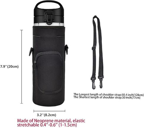 Storage bag for Hand Blender,Dust Cover sleeve case with Shoulder Strap and Accessory Pocket for magic bullet 16 oz Portable Blender MBPB50100/MBPB50100W/MBPB50100FP/MBPB50100AK (Black) in Saudi Arabia