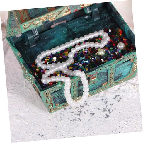 Housoutil Box Moss Gold Fish Aquarium Tank Aquarium Aquarium Decoration Frogs Decor Plants Decor Pirate Chest Treasure Chest Frog Decor Hiding Cave Craft Dog Pajama Ornament Fish Tank Small in Saudi Arabia