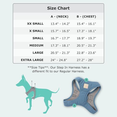 سرج FuzzYard Life Step in Dog | المقاس XL | تصميم أنيق من القطن الفاخر باللون الرمادي الداكن، مثالي للمشي اليومي in Kuwait