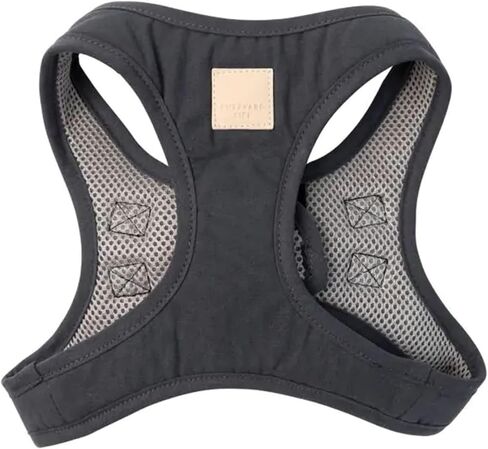 FuzzYard Life Step in Dog Harness | Size XL | Stylish Premium Cotton Design in Slate Grey Perfect for Everyday Walks in Saudi Arabia