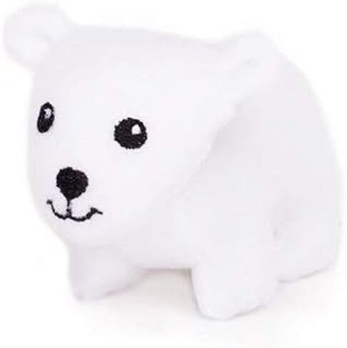 لعبة الكلب القطيفة التفاعلية من ZippyPaws Zoo Friends Burrow، لعبة الغميضة التفاعلية - الدب القطبي Igloo in Saudi Arabia