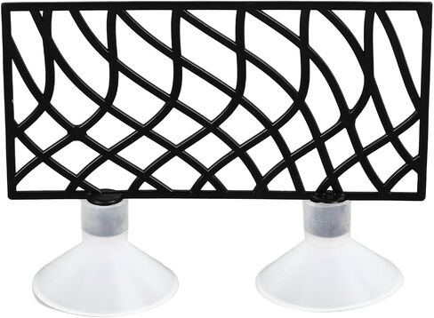 Betta Fish Tunnel, Hollow Design Betta Tunnel Betta Fish Tank Decor, Betta House Shrimp Pleco Hide Resting Tube, Betta Fish Tank Accessories for Betta Guppies Resting (Black) in Saudi Arabia