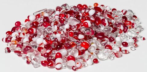 Pisces Ruby Red Swirl Betta Jewels 17oz for Siamese Fighting Fish, Betta fish, Goldfish, Guppies in Kuwait