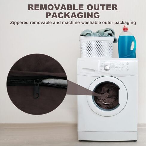 Dog Mattress for Large Dogs,Washable Comfortable Pet Beds with Removable Cushion&Nonskid Bottom,Sofa Couch Dog Bed Pillow Ultra Plush Mattress Pet Bed for Dogs Cats in Kuwait