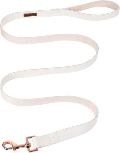 Elegant little tail Dog Collar and Leash, Girl or Boy Durable Pet Collar, Leather Dog Collar Adjustable Dog Collars for Small Dogs in Kuwait