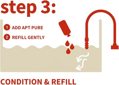 مكيفات المياه النقية Aquarist APT 2HR لخزانات الأسماك (300 مل) in Kuwait