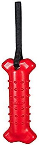 Hero Retriever Training Series Soft Rubber Bone Dummy, Red Dog Toy (64139) in Saudi Arabia