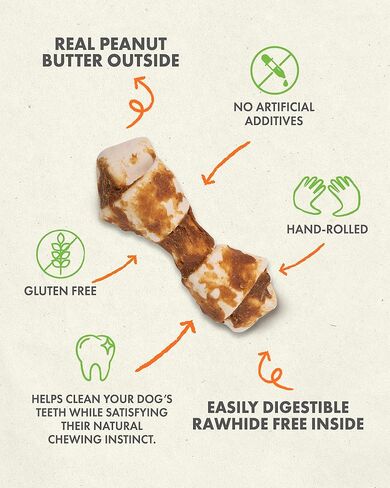 Canine Naturals Chicken Recipe Chew - Rawhide Free Dog Treats - Made from USA Raised Chicken - All-Natural and Easily Digestible - 12 Pack of Mini Knots for Dogs 5-20lb in Saudi Arabia