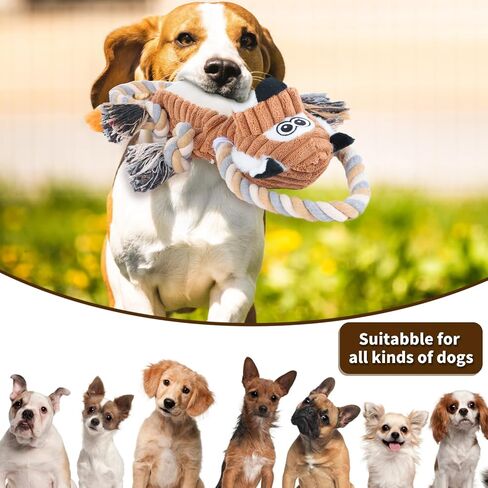 Cats Dogs Toys, Spider + Ghost, 2-Pack Plush Stuffed Squeaky Dog Chew Toys for Puppies- Funny Dog Toys for Boredom to Small and Medium Breeds Decoration in Saudi Arabia