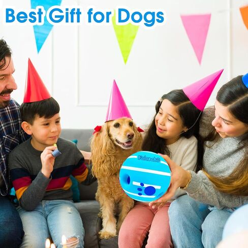 Interactive Dog Ball for Large Dogs, Interactive Dog Toy Giggle Ball with Funny Sounds, Giggle Dog Ball for Relieve Anxiety, Grinding Teeth, Wiggle Ball Gifts for Dogs(XXLarge, Blue) 5.91inches in Saudi Arabia