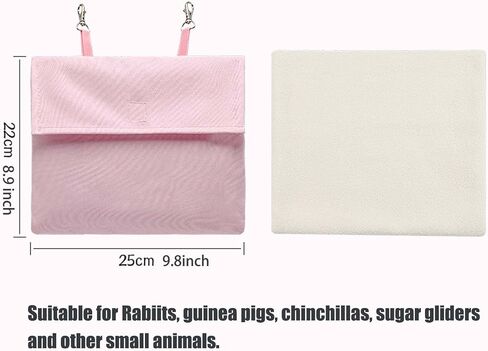 Meow&Woof Cooling Ice Pack Cover for Guinea Pigs, Rabbits, and Small Pets - Prevents Condensation, Summer Cage Accessory-Grey in Saudi Arabia
