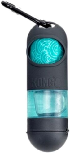 KONG HandiPOD Clean Dog Poop Bag Dispenser - Waste Bags & Hand Sanitizer 2-in-1, Mini in Saudi Arabia