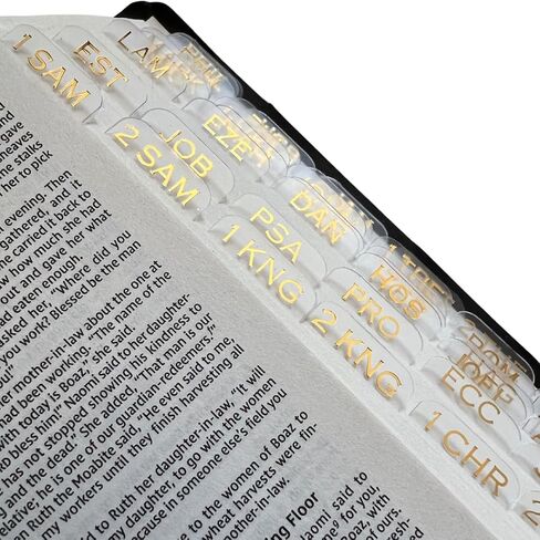 clear transparent frosted Bible tabs gold foil bible tabs christian bible tabs old testament new testament 66 bible tabs in Saudi Arabia
