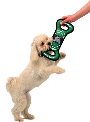 Pets First MLB PITTSBURGH PIRATES Baseball Field Dog Toy with Double rim Stitching & Inner SQUEAKER in Saudi Arabia