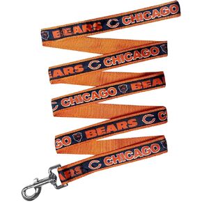 NFL PET Leash Chicago Bears Dog Leash, Medium Football Team Leash for Dogs & Cats. A Shiny & Colorful Cat Leash & Dog Leash Licensed by The NFL