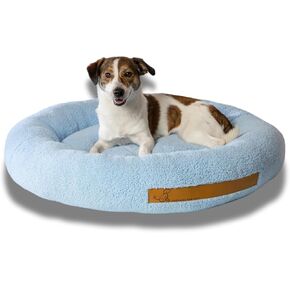 Orthopedic Dog Bed Medium Size Dog - Donut Design with Washable Memory Foam Pillow - Dog Beds & Furniture - Ideal for Medium Sized Dogs & Cats (32''x32'') - Dog Beds Medium Sized Dog