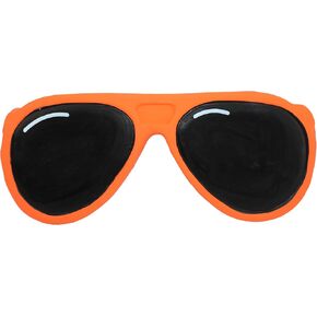 Multipet Latex Aviator Sunglasses Squeak Soft Dog Toy 6.5"