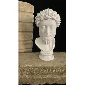 Marcus Aurelius Statue Bust Roman Emperor Aurelius Sculpture 8 inches in Saudi Arabia