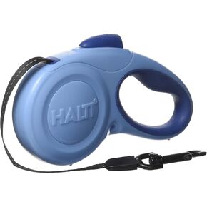 HALTI Retractable Leash for Dogs - Strong & Reflective Extendable Leash, Soft Gel Grip Handle, Easy to Use Brake & Lock. Suitable for Medium Dogs and Puppies (Size Medium, Black, 3m) in Kuwait
