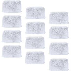 Charcoal Water Filter for Cuisinart SS-10, SS-15, SS-700, DCC-1200, DCC-3200, Coffee Makers Filter Replacement (12Pack).
