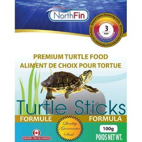 Northfin Turtle Sticks, 3 mm Floating Sticks, 100 g