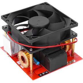 DC24V-36V 500W ZVS Low Voltage Induction Heating Board Module with Fan + Heating Coil