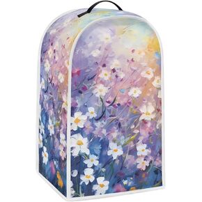 Peacock Blender Covers Coffee Maker Juice Appliance Cover Blender Dust Cover Washable Food Processor Covers Kitchen Mixer Attachments Foldable