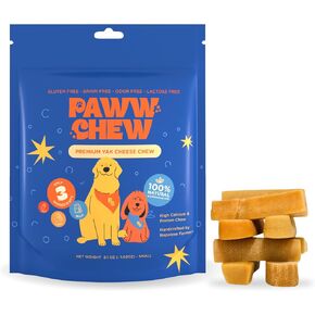 Himalayan Yak Chews for Small Dogs - 100% Natural Long Lasting Dog Treat, (Small - 8 Pack) Odorless, High Protein Yak Cheese, Limited Ingredient Yak Bones for Small Dogs