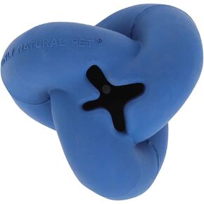 Only Natural Pet Rubber Boredom Buster Treat Stuffer Dog Toys - Interactive Stuffable Feeder Dispenser Fillable Durable Play Puppy Medium Large XS Chew Pup Hide Holder Easy Refill -TreatKnot/Teal